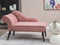 BIARRITZ - Chaise longue - Roze - Linkerzijde - Polyester