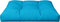 vidaXL - Palletkussen - 80x80x12 - cm - stof - blauw