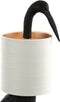Light & Living Tafellamp Crane - Zwart/Crème - 33x30x76,5cm - Modern