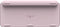 Logitech MX Keys Mini - Draadloos Toetsenbord QWERTY Spaans - LED Backlight - Roze
