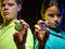 Hasbro Beyblade X Drop Attack Battle-set - Beystadium met 2 tollen en 2 launchers - X-Celerator-rail