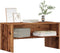 vidaXL - Tv-meubel - 80x40x40 - cm - bewerkt - hout - oud - houtkleurig