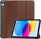 iMoshion Tablet Hoes Geschikt voor iPad 10 (2022) 10.9 inch - iMoshion Trifold Bookcase - Bruin