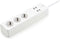 SmartLife Stekkerdoos - Wi-Fi - 3x Randaarde stekker (CEE 7/3) / 4 x USB - 16 A - 3680 W - 1.8 m - -10 - 40 °C - Android / IOS - Wit