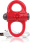 The Screaming O - Charged Yoga Vibe Ring Rood