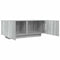 vidaXL - Tv-meubel - 100x35x40 - cm - bewerkt - hout - grijs - sonoma - eikenkleurig