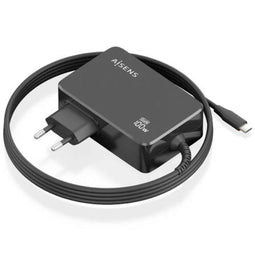 Laptop oplader Aisens ASCH-1PD100WL50-BK 100 W