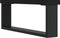 vidaXL - Salontafel - 102x50x40 - cm - bewerkt - hout - zwart