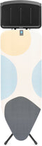 Brabantia Perfect Flow Strijkplank C - Stoomgenerator - 124x45 cm - Spring Bubbles