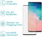 iMoshion Hoesje met screenprotector Geschikt voor Samsung Galaxy S10 Hoesje met screenprotector - iMoshion Anti-Shock Backcover + Premium - Transparant