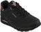 Skechers Uno - Golden Air - Dames Sneakers - Zwart - Maat 37