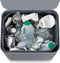 Joseph Joseph Totem 2.0 - Prullenbak - 60 l - 2 compartimenten - Oceaan