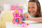 Polly Pocket Barbie Dreamhouse - Compacte Speelset - 3 Minipoppen en 11 Accessoires