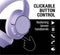 Fresh 'n Rebel Clam Fuse - Draadloze Over-Ear Koptelefoon - ANC Ambient Sound Mode - Paars