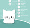 Sleepy Friends Nachtlampje Kat - Dimbaar - 8 Kleuren - USB Oplaadbaar