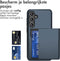iMoshion Hoesje Geschikt voor Samsung Galaxy S24 Plus Hoesje - Ruimte voor 2 pasjes - iMoshion Backcover met pasjeshouder - Donkerblauw