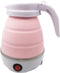 Opvouwbare waterkoker - roze - waterkokers - waterkoker klein - elektrisch - 0.6L