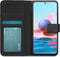 imoshion Hoesje Geschikt voor Xiaomi Redmi Note 10 (4G) / Redmi Note 10S Hoesje Met Pasjeshouder - imoshion Luxe Bookcase - Zwart