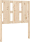 vidaXL - Hoofdbord - 80,5x4x100 - cm - massief - grenenhout