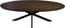 Livingfurn - Eetkamertafel Jesper Oval Brown 210 cm - Mangohout / Gecoat Staal