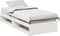 vidaXL - Slaapbank - zonder - matras - 80x200 - cm - massief - grenenhout - wit