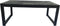 Salontafel Finn - Salontafel zwart - Salontafel industrieel 110 cm