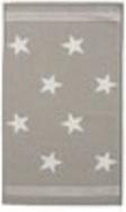 Seahorse Stardust gastendoek - taupe - 30 x 50 cm