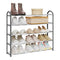 Woltu Schoenenrek met 5 Planken voor 20 Paar Schoenen - Stalen Frame Grijs - 79 x 19,5 x 79 cm