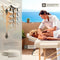 tectake® Draagbare Massagetafel - 3 Zones - Opvouwbaar - Beige
