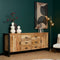 Dressoir Boaz 200 cm mango metaal - Naturel | mangohout - legplanken - hour - duurzaam