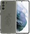 iMoshion Hoesje Geschikt voor Samsung Galaxy S21 Hoesje Siliconen - iMoshion Design hoesje - Meerkleurig / Floral Green