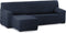 Hoes voor chaise longue met korte armleuning links Eysa ROC Blauw 120 x 120 x 360 cm