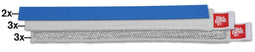 Dirt Devil DD400 - 8-delige accessoireset - 3 microvezeldoeken 3 scrubdoeken 2 rubberen strips (8 stuks)