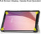 Lunso - Geschikt voor Lenovo Tab M8 Gen 4 (8 inch) - Tri-Fold Bookcase hoes - Lazy Cat
