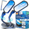 NEXTCOVER® Fietsspiegels e-bike SET - ProVision echt glas - 360° flexibiliteit
