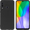 iMoshion Hoesje Geschikt voor Huawei Y6p Hoesje Siliconen - iMoshion Color Backcover - Zwart