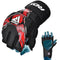 RDX Aura F17 - Grappling Gloves - Added Thumb Protection - Zwart met Rood - S