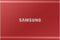 Samsung Portable T7 - Externe SSD - 1 TB - USB C 3.2 - Rood