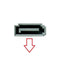 Gembird CC-SATAM-DATA90 - SATA datakabel - 90° haakse connector - Rood Zwart