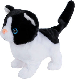 Take Me Home Interactieve Looppoes Zwart Wit, 15,5cm