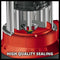Einhell GE-PP 1100 N-A - Diepte-/Dompelpomp - 1100 W - 6000 l/u - Max. dompeldiepte 12m - Max. opvoerhoogte 45m - RVS behuizing