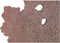 Decoratieve figuren DKD Home Decor Koraal Hars Marmer (43 x 8 x 39 cm)