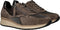 Gabor Dames Sneakers - Rits en vetersluiting - Bruin