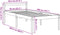 vidaXL - Seniorenbed - massief - grenenhout - wasbruin - 90x200 - cm