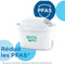 Filters voor karaf - BRITA - MAXTRA PRO - 4 maanden + Gratis witte MARELLA karaf