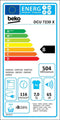 Beko DCU 7230 X - Condensdroger - 7 kg - Energieklasse B