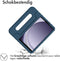 imoshion Samsung Galaxy Tab A9 - Kidsproof Backcover - Schokabsorberend met handvat - Donkerblauw