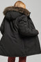 Superdry Everest - Dames Jas - Regular fit met afneembare capuchon - Zwart