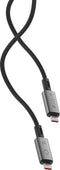 Linq byELEMENTS USB4 Pro Kabel - (USB-C naar USB-C-kabel) 1m - Zwart