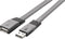 Renkforce USB-kabel USB 2.0 USB-A stekker, USB-A bus 2.00 m Zwart Zeer flexibel RF-4096134